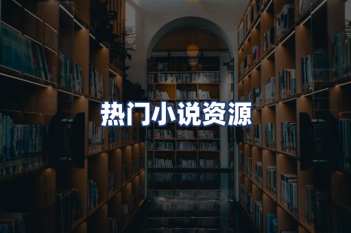 热门小说资源